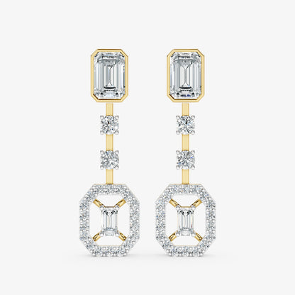 Regalia Diamond Drop Earrings