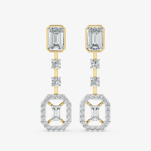 Regalia Diamond Drop Earrings