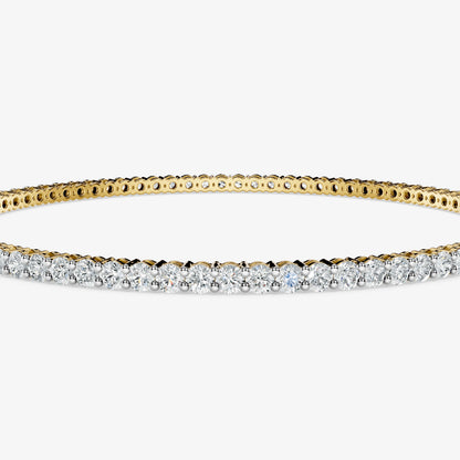 5 Cent Diamond Eternity Bangle