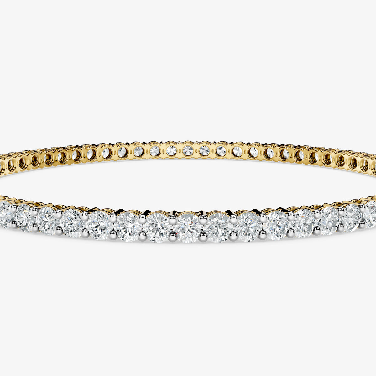 10 Cent Diamond Eternity Bangle
