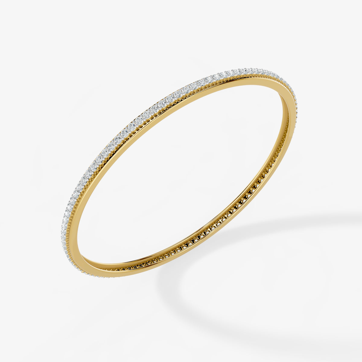 2 Cent Diamond Eternity Bangle
