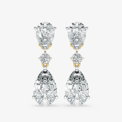 Celeste Pear Drop Earrings