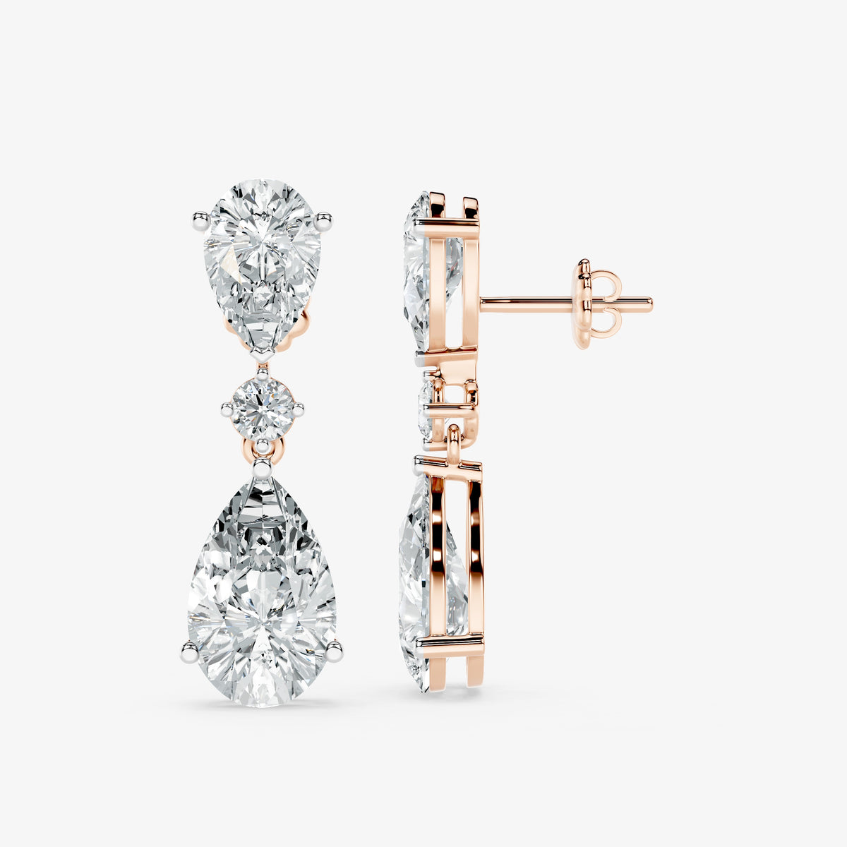 Celeste Pear Drop Earrings