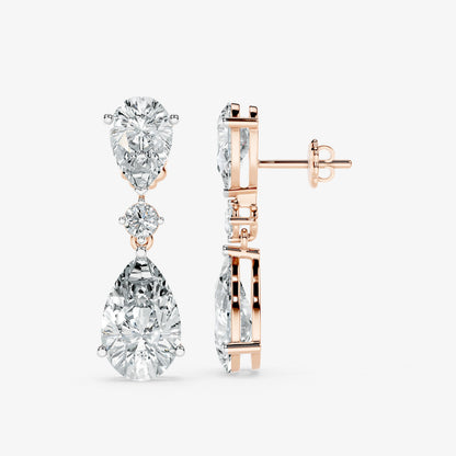 Celeste Pear Drop Earrings