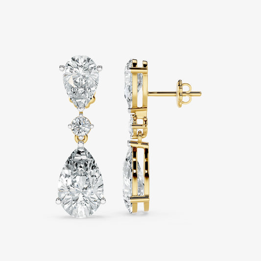 Celeste Pear Drop Earrings