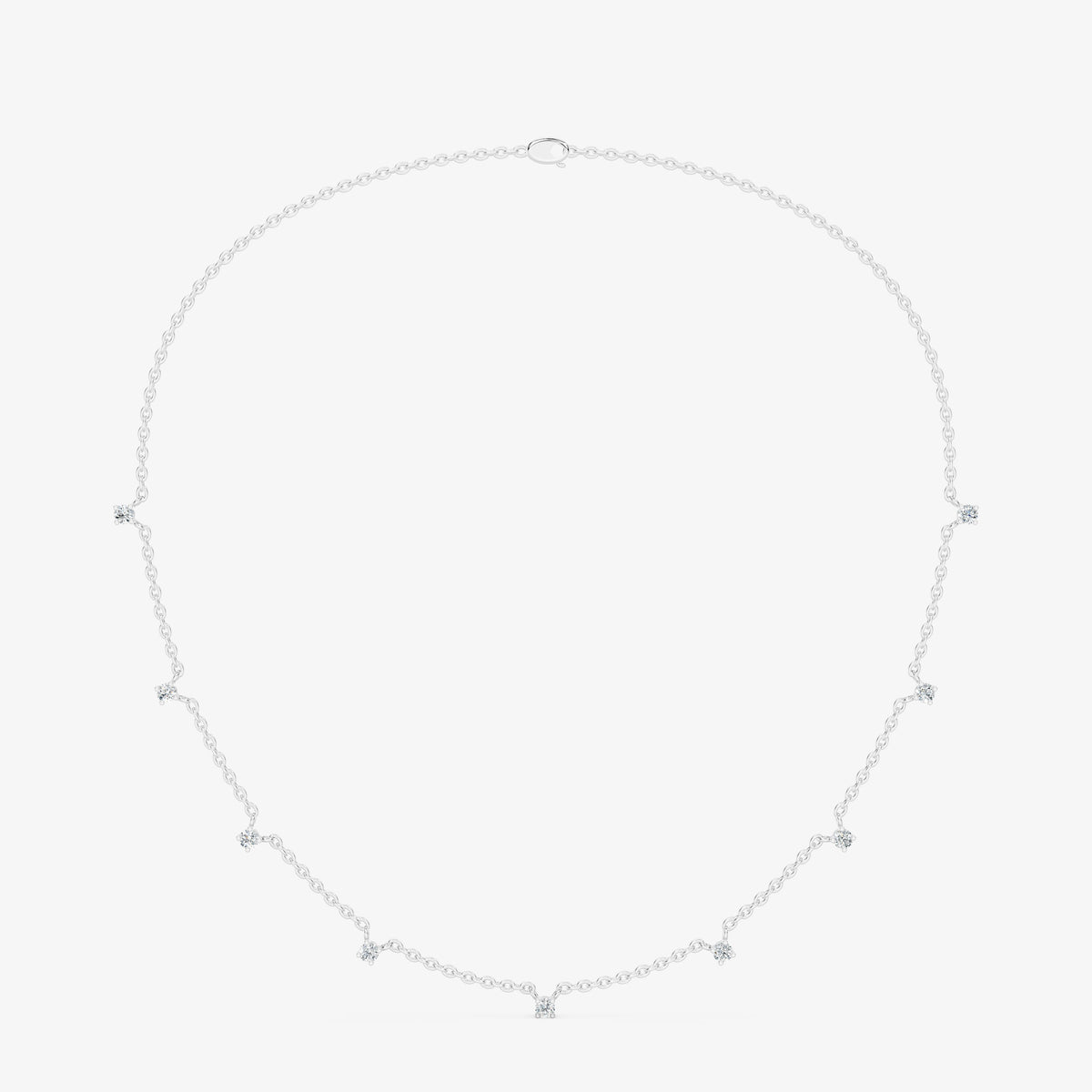 Minimalist Charms station Chain Necklace