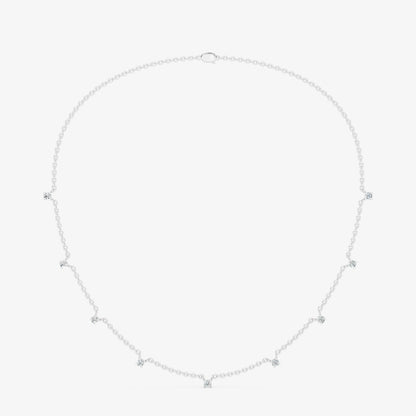 Minimalist Charms station Chain Necklace