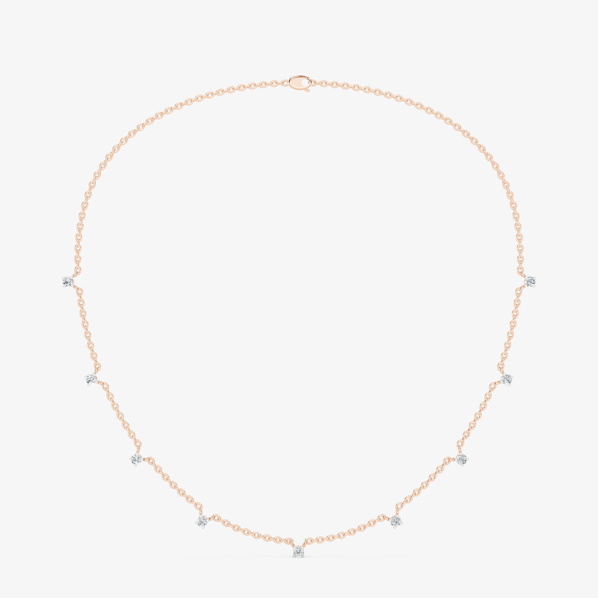 Minimalist Charms station Chain Necklace