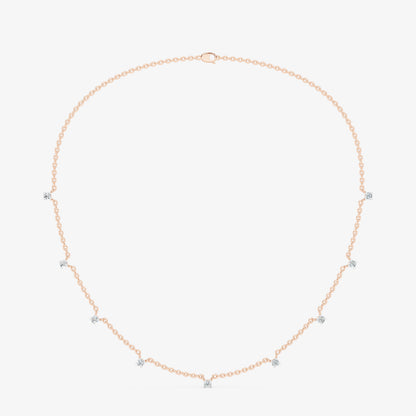 Minimalist Charms station Chain Necklace