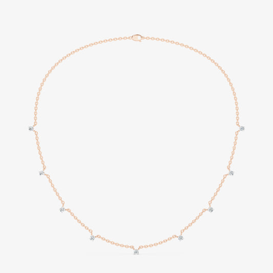 Minimalist Charms station Chain Necklace