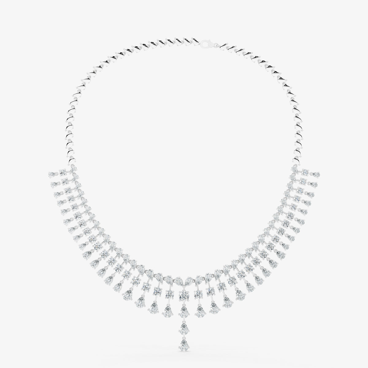 Frostfall Diamond Necklace