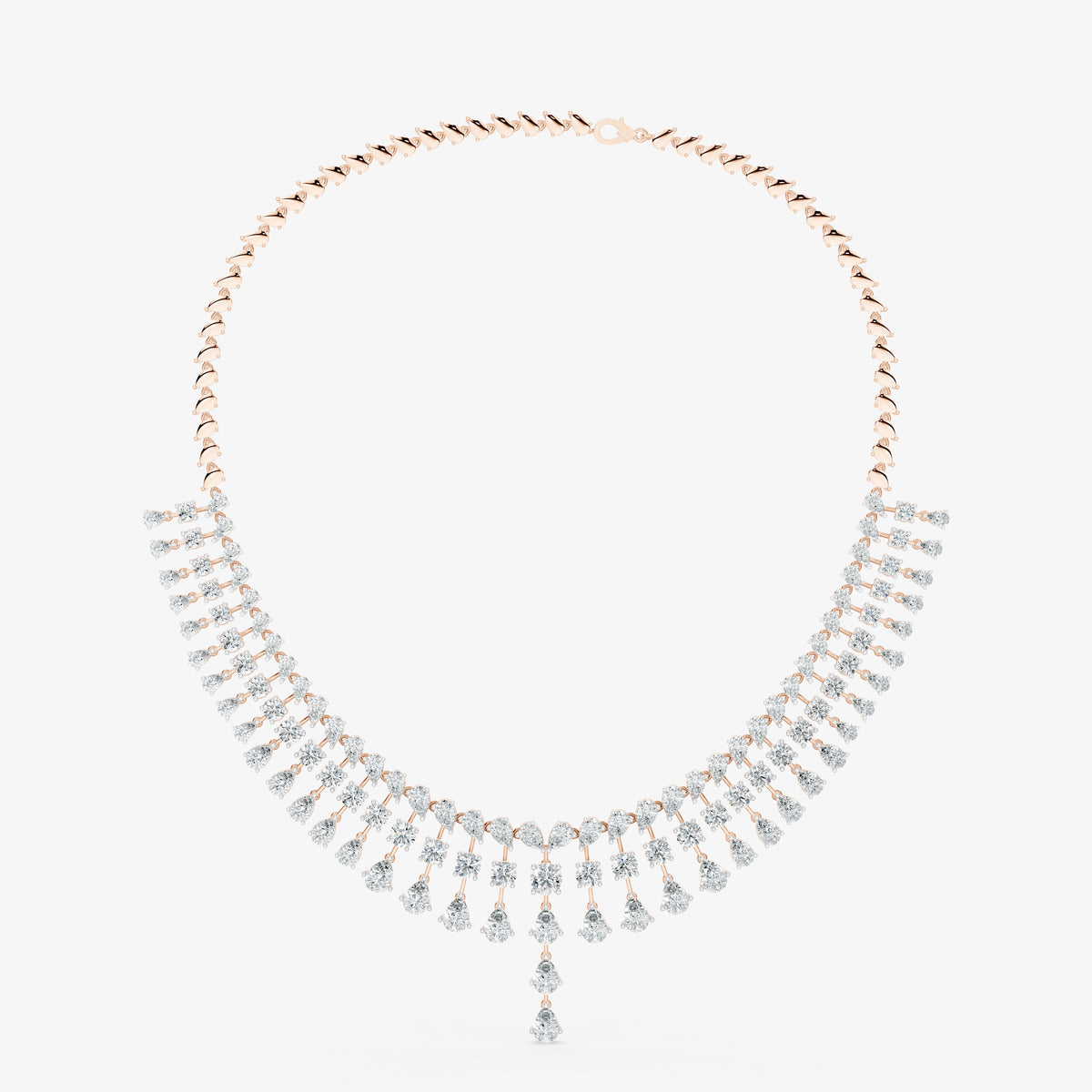 Frostfall Diamond Necklace