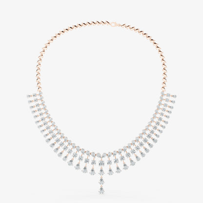 Frostfall Diamond Necklace