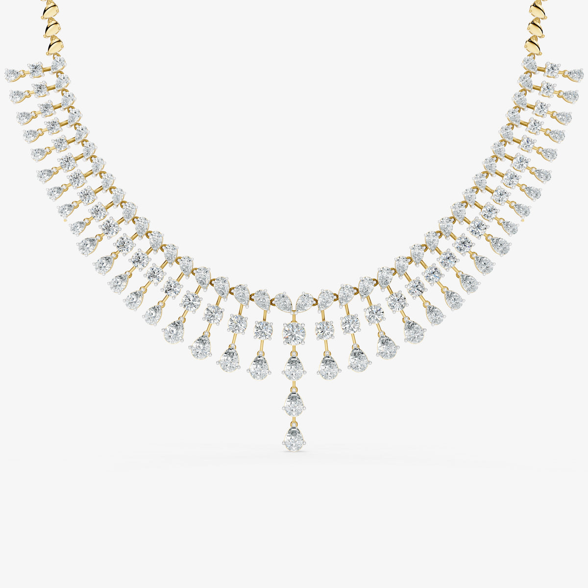 Frostfall Diamond Necklace