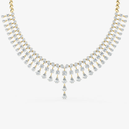 Frostfall Diamond Necklace