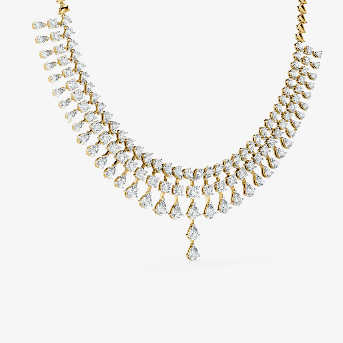 Frostfall Diamond Necklace