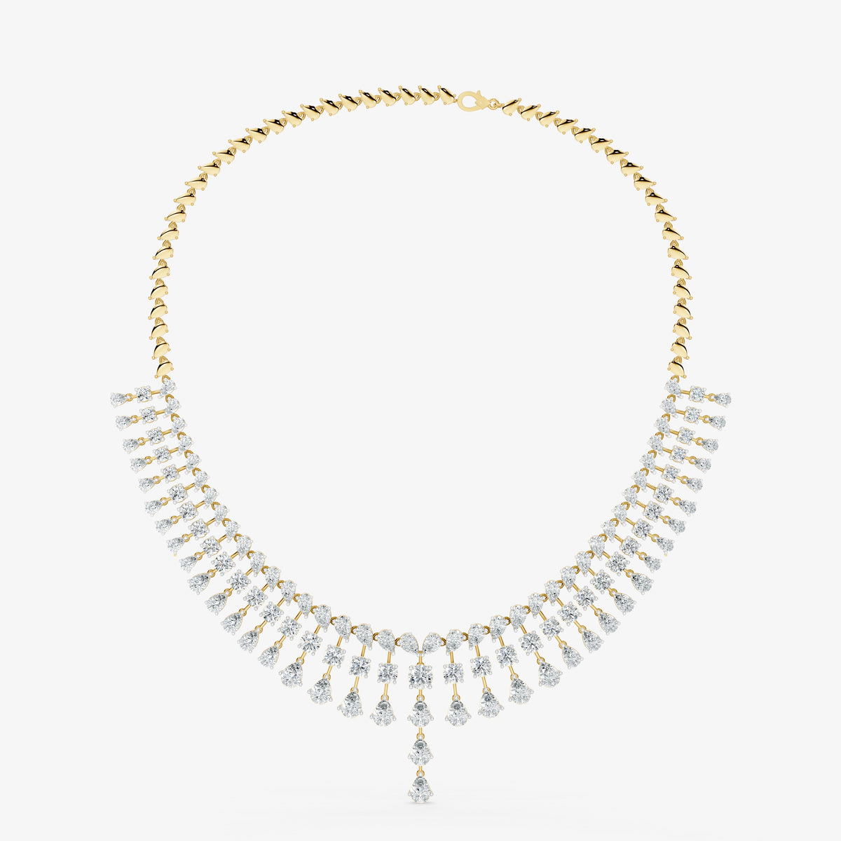 Frostfall Diamond Necklace