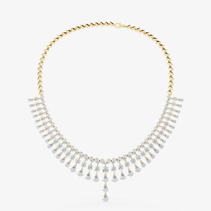 Frostfall Diamond Necklace