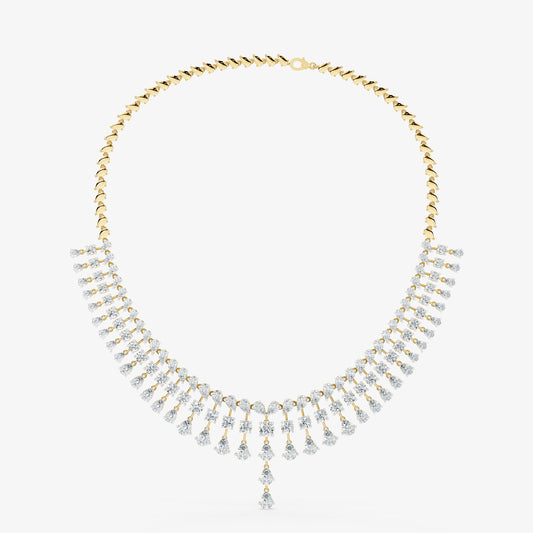 Frostfall Diamond Necklace