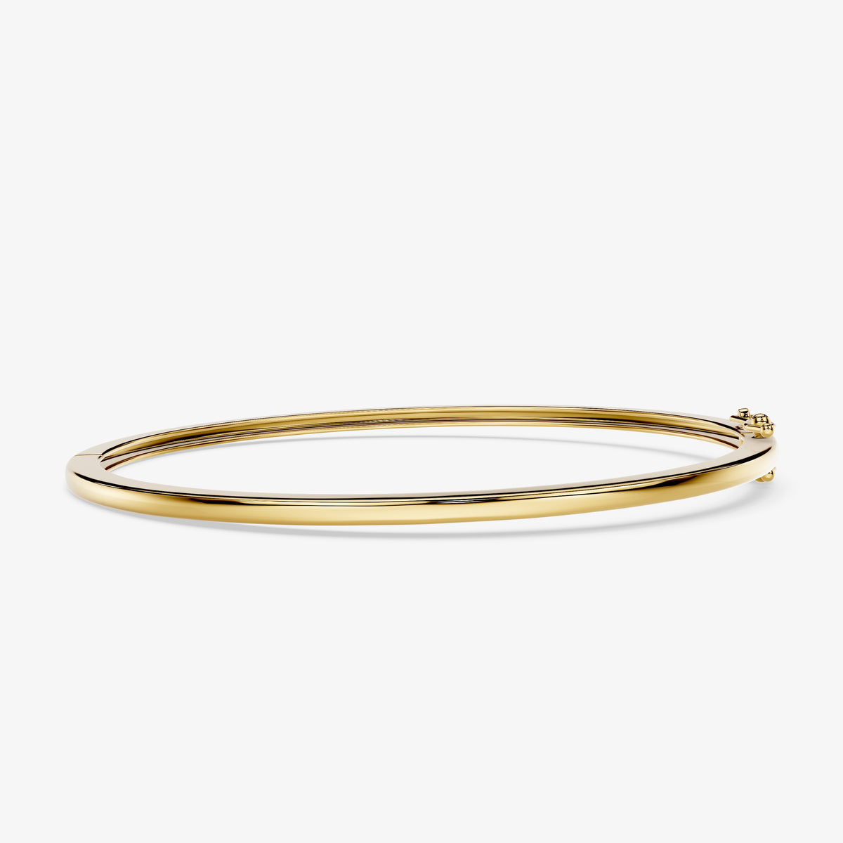 Classic Gold Openable Bangle Bracelet
