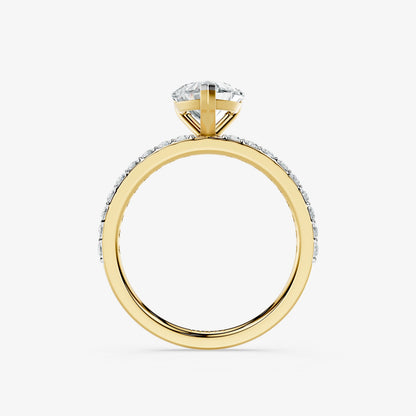 Heartline solitaire Diamond Ring