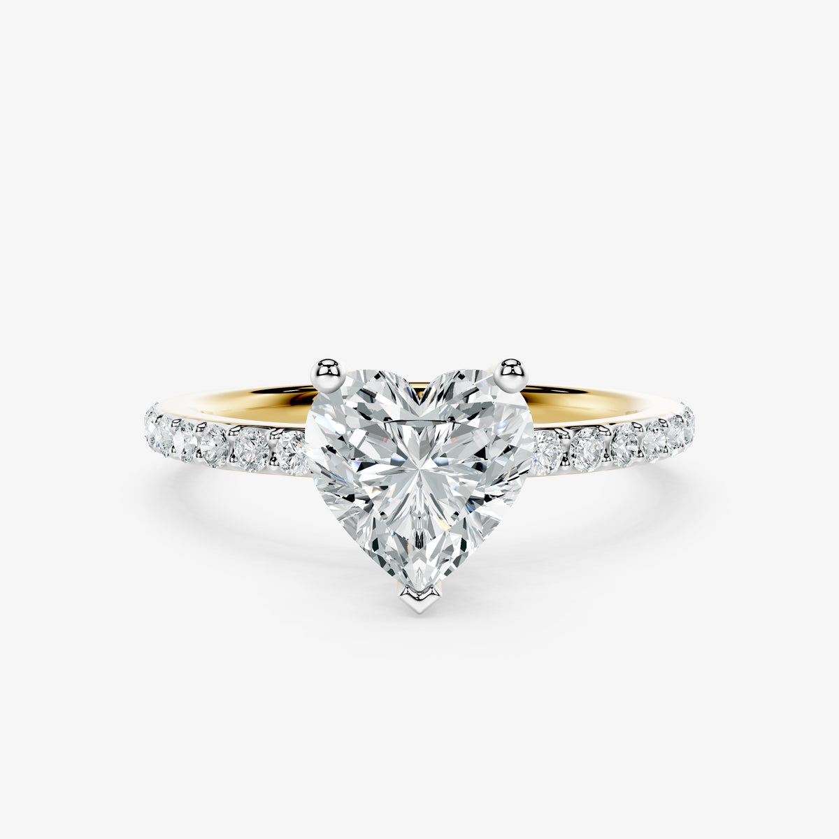 Heartline solitaire Diamond Ring