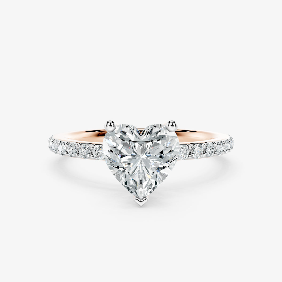 Heartline solitaire Diamond Ring
