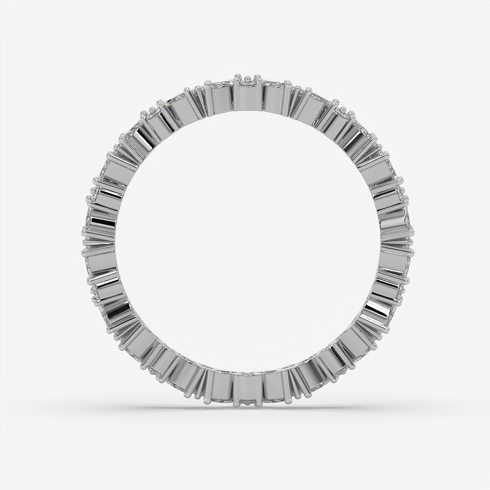 Elara Mixed-Cut Diamond Eternity Ring