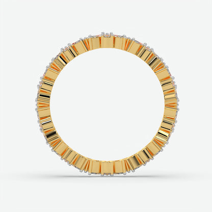 Elara Mixed-Cut Diamond Eternity Ring