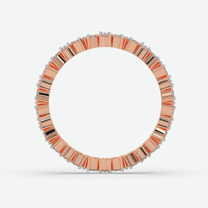 Elara Mixed-Cut Diamond Eternity Ring