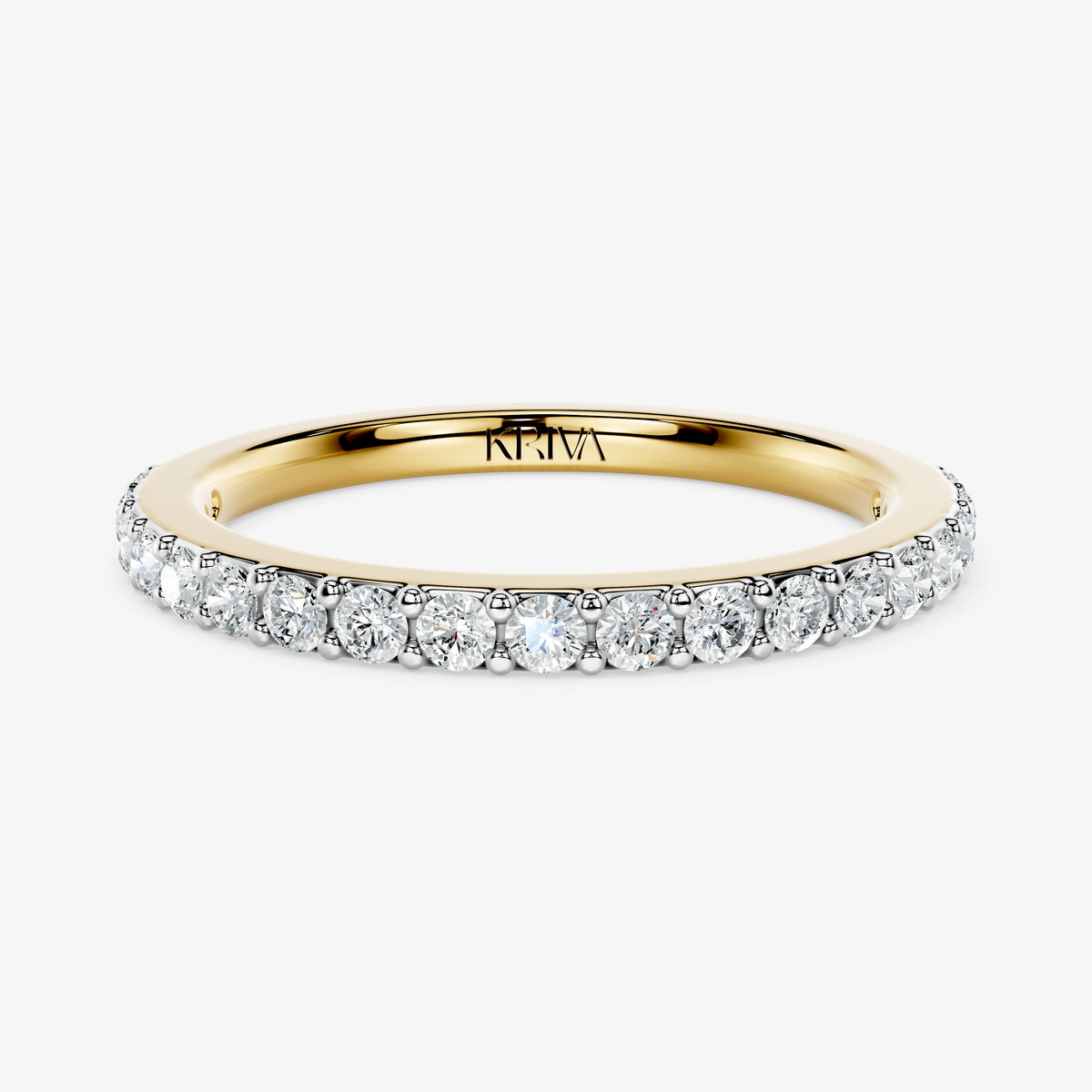 Evara Diamond Crest Band
