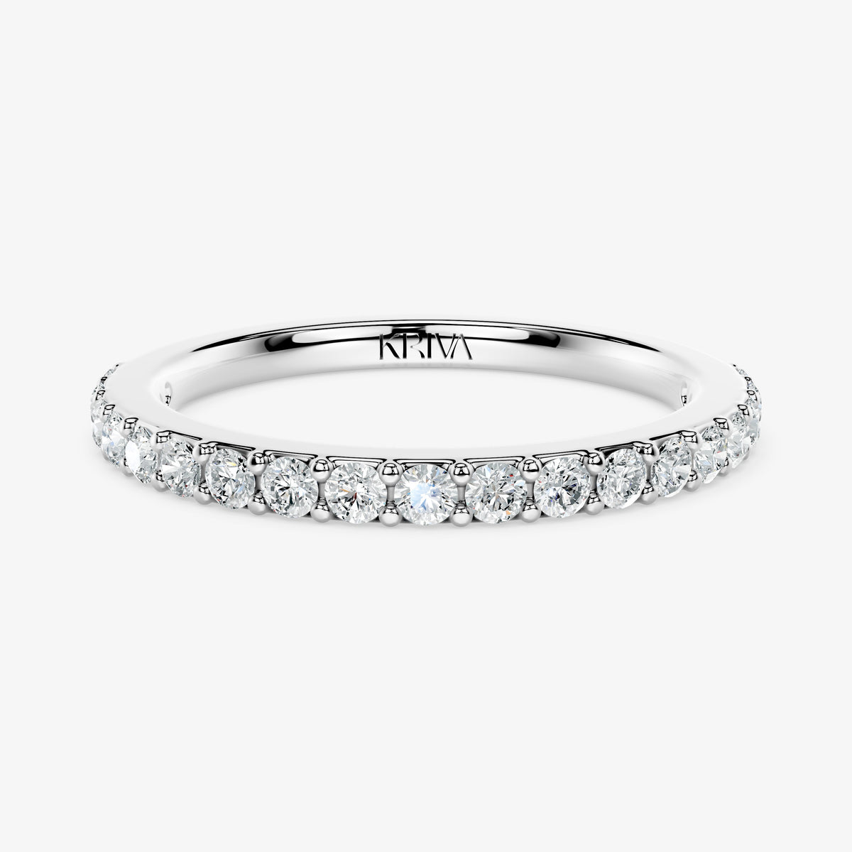 Evara Diamond Crest Band