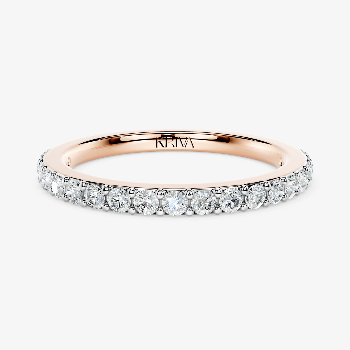 Evara Diamond Crest Band