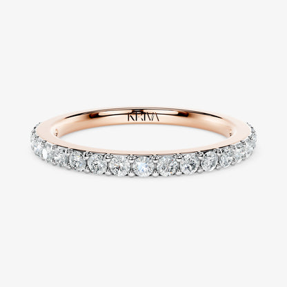 Evara Diamond Crest Band