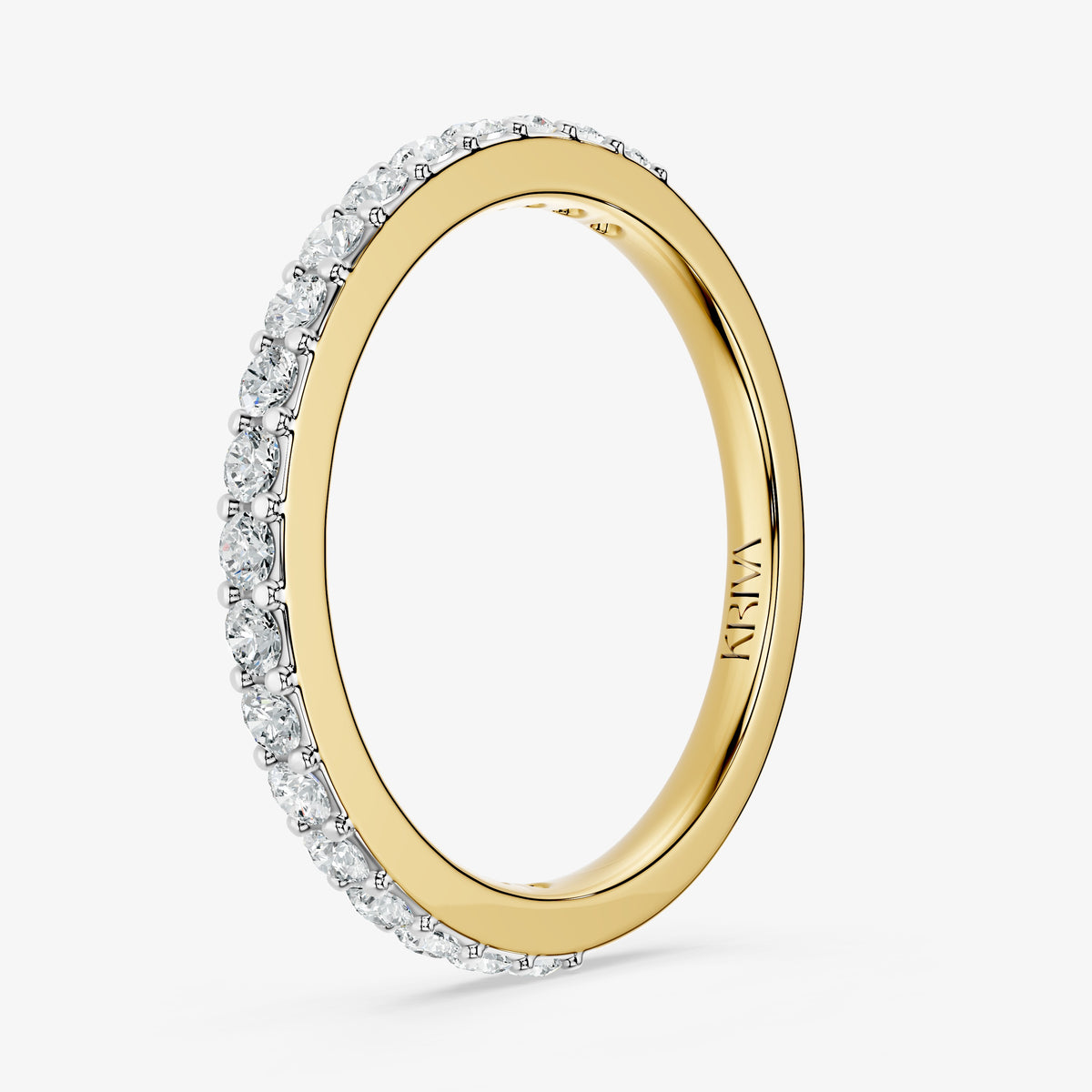 Evara Diamond Crest Band