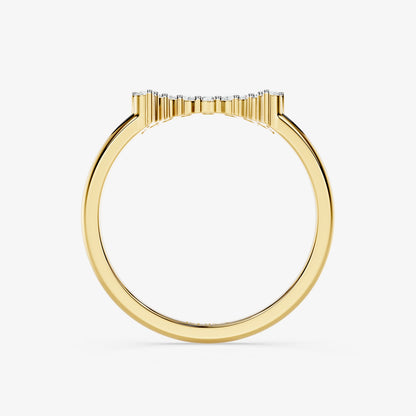 Celine Arc Diamond Ring