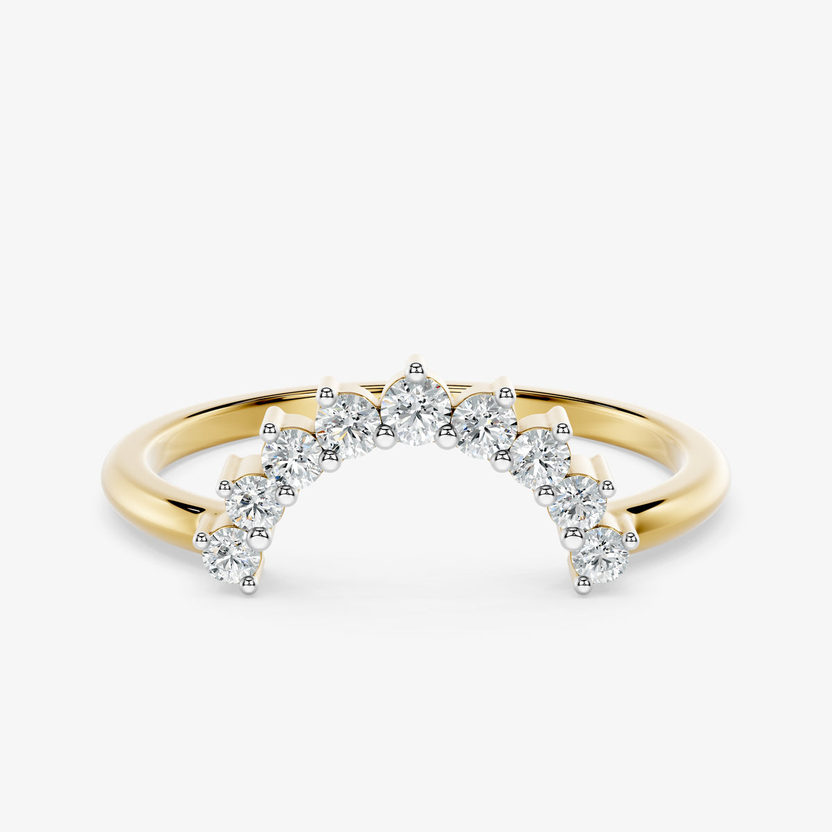 Celine Arc Diamond Ring