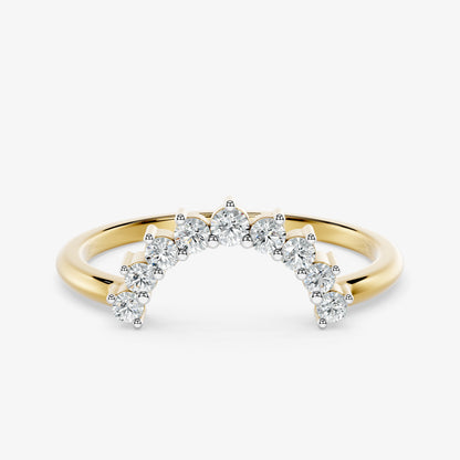 Celine Arc Diamond Ring