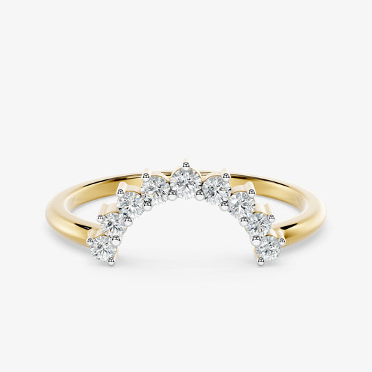 Celine Arc Diamond Ring
