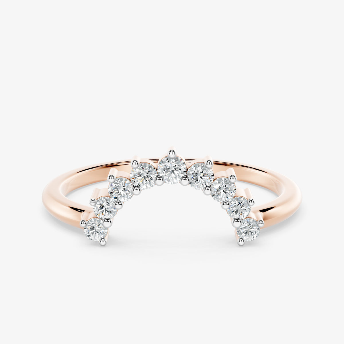 Celine Arc Diamond Ring