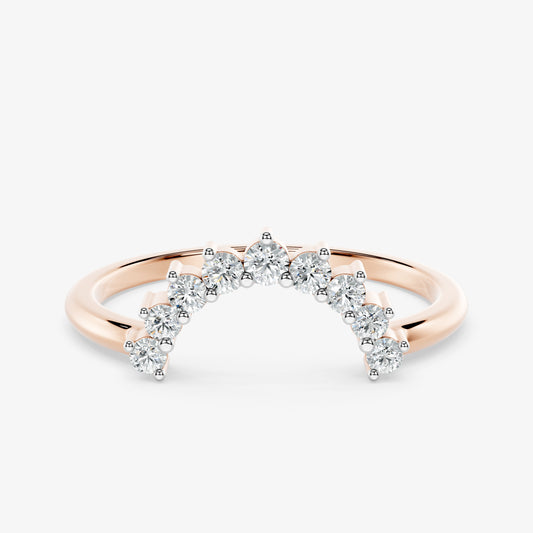 Celine Arc Diamond Ring