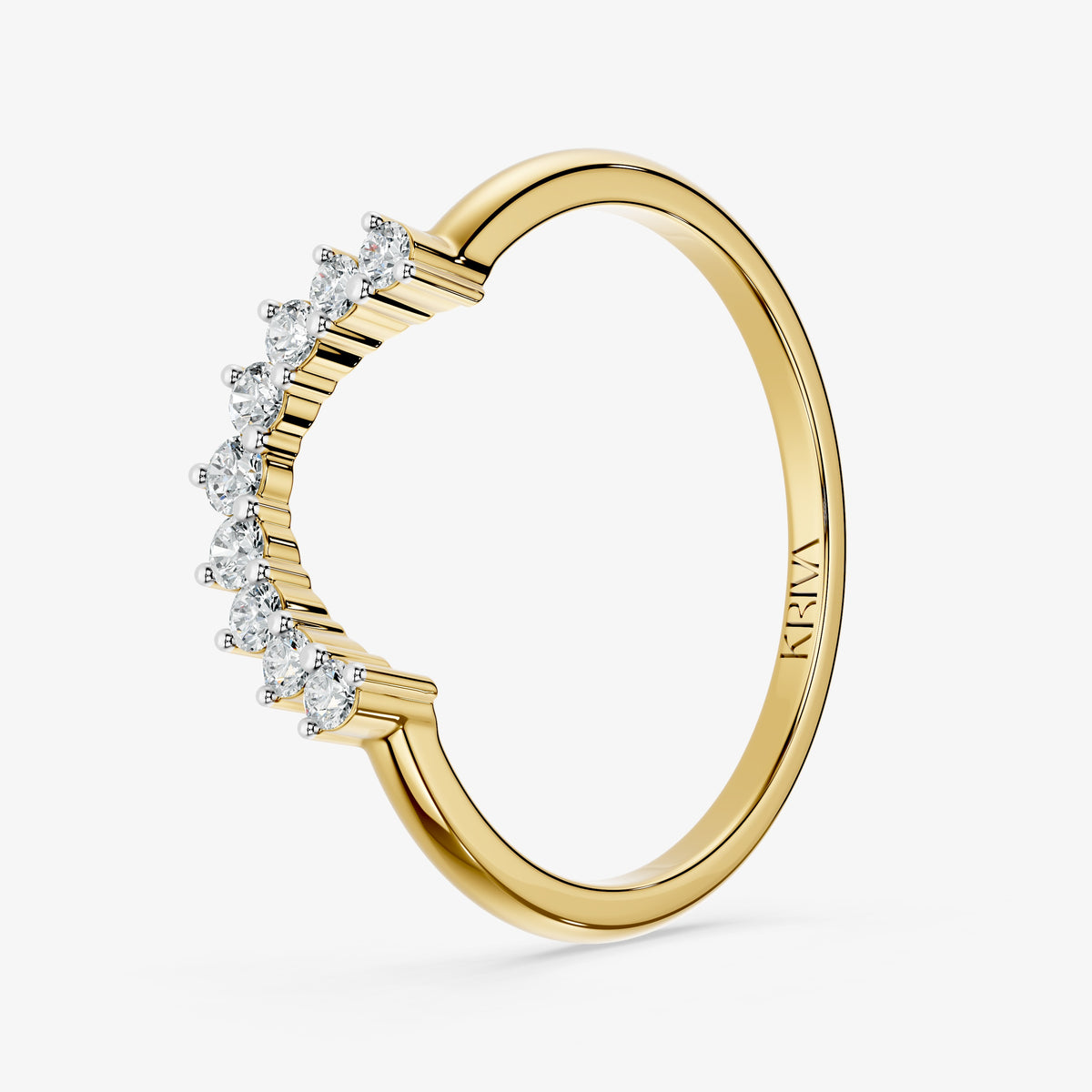 Celine Arc Diamond Ring