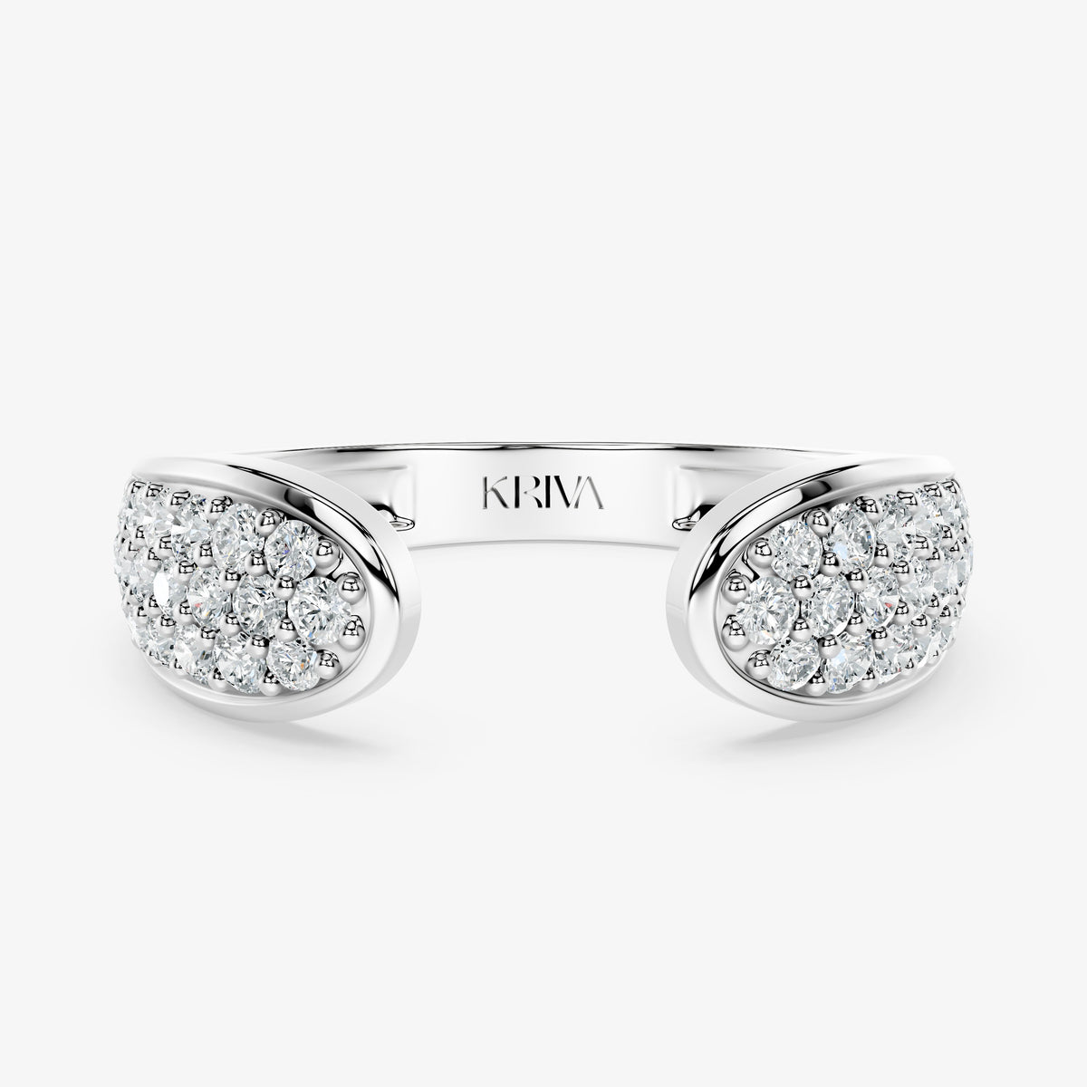 Twin-Cluster Diamond Ring