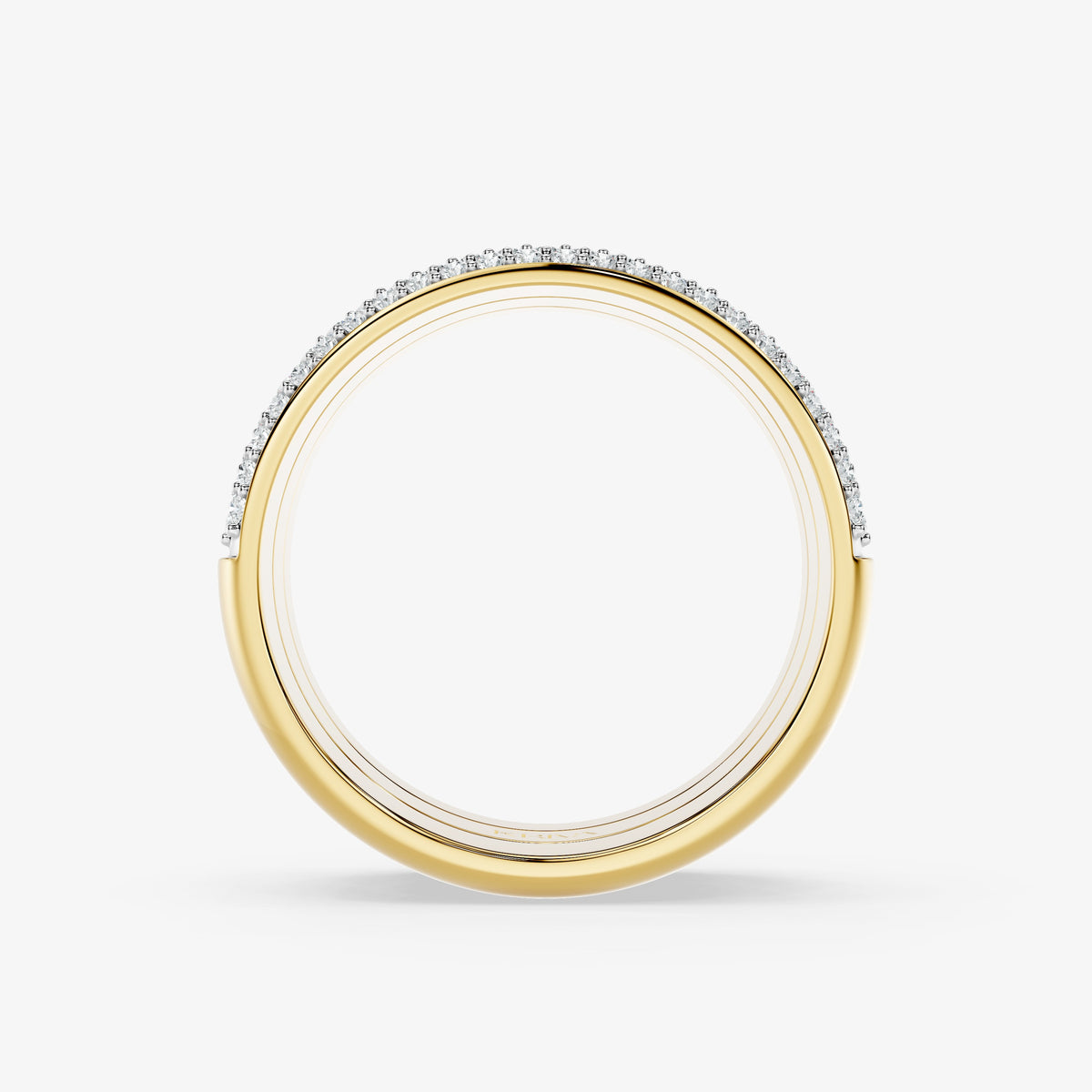 Veyra Triple-Line Diamond Band