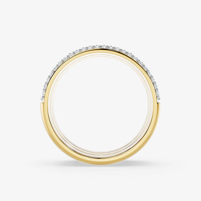 Veyra Triple-Line Diamond Band