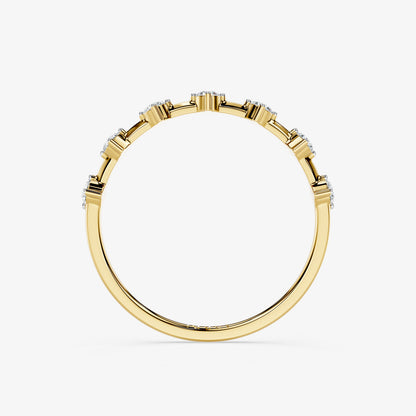Seven-Stone Diamond Ring