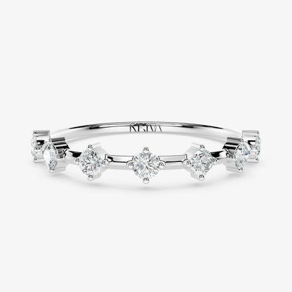 Seven-Stone Diamond Ring