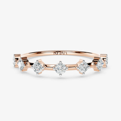 Seven-Stone Diamond Ring