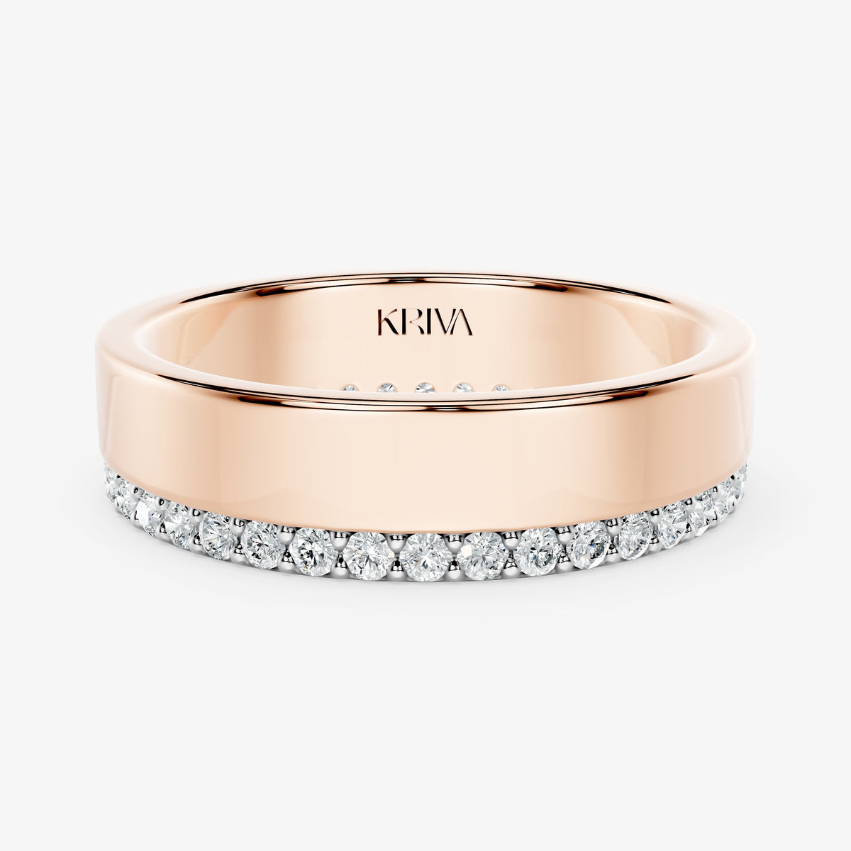 Sienna Diamond Edge Band Ring