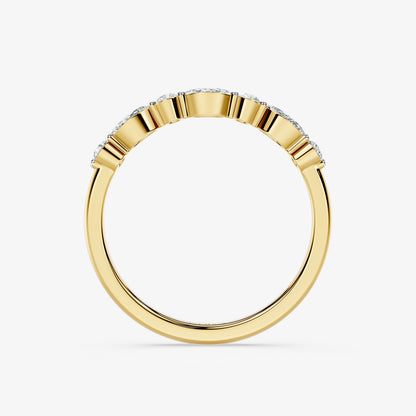 Amara Marquise & Round Diamond Ring